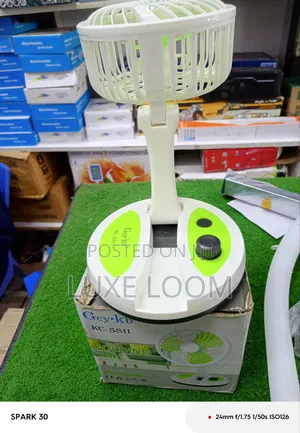 Folding Fan Rechargeable With Led Light