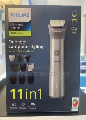 Philips 11-in-1 All-in-One Trimmer, Series 5000 Grooming Kit