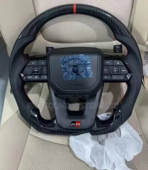 Upgrade Toyota Lc300 Steering Wheel, Carbon Design