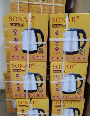 Sonar Electric Stainless Steel Water Kettle