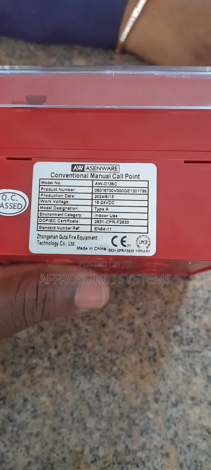 Manual Call Point