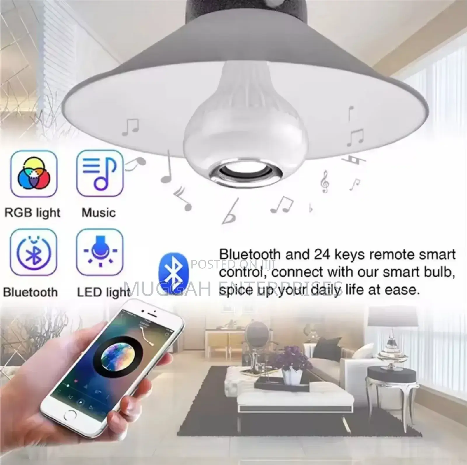 Bluetooth Music Bulb