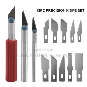Precision Knife Set 13pcs Craft Knives Tools Set Scapel Blades
