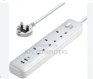 UGREEN 30W 3 AC Power Strip With Master Switch (2A1C) - CD28
