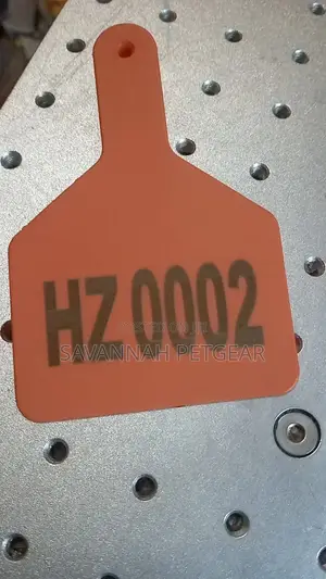 Laser Custom Printed Customized Ear Tags for Cattle Cows
