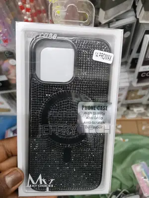 Glitter Case for iPhone 14 Pro Max Case With Magsafe-Black