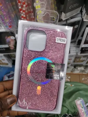 Cute Glitter for iPhone 13 Pro Max Case With Magsafe-Pink
