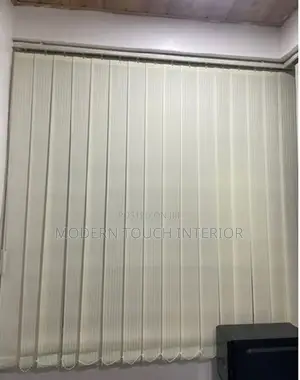 Classic White Vertical Blinds