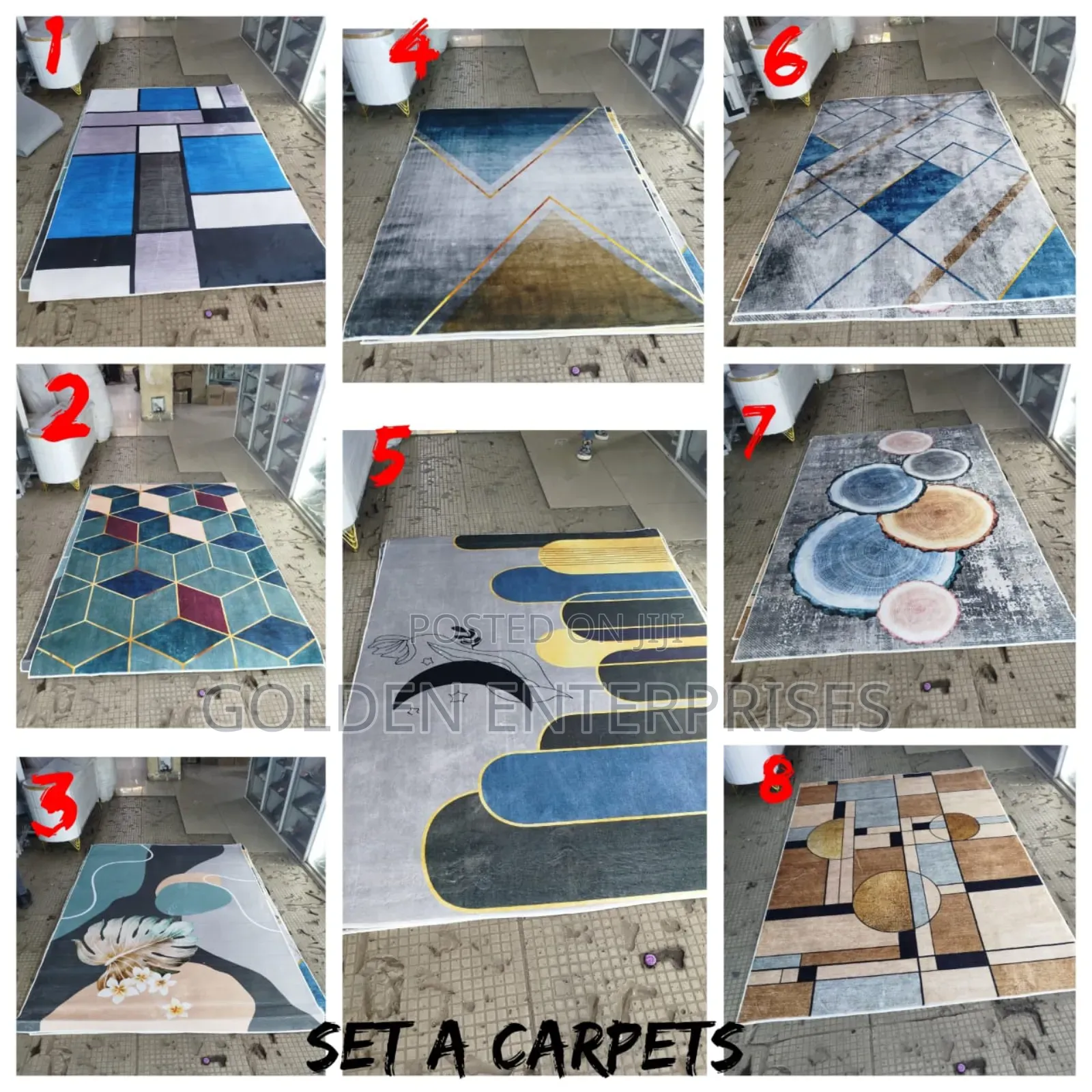 3D Carpets 5*8 3600