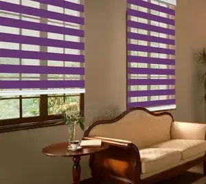 Purple Sheer Roller Blinds
