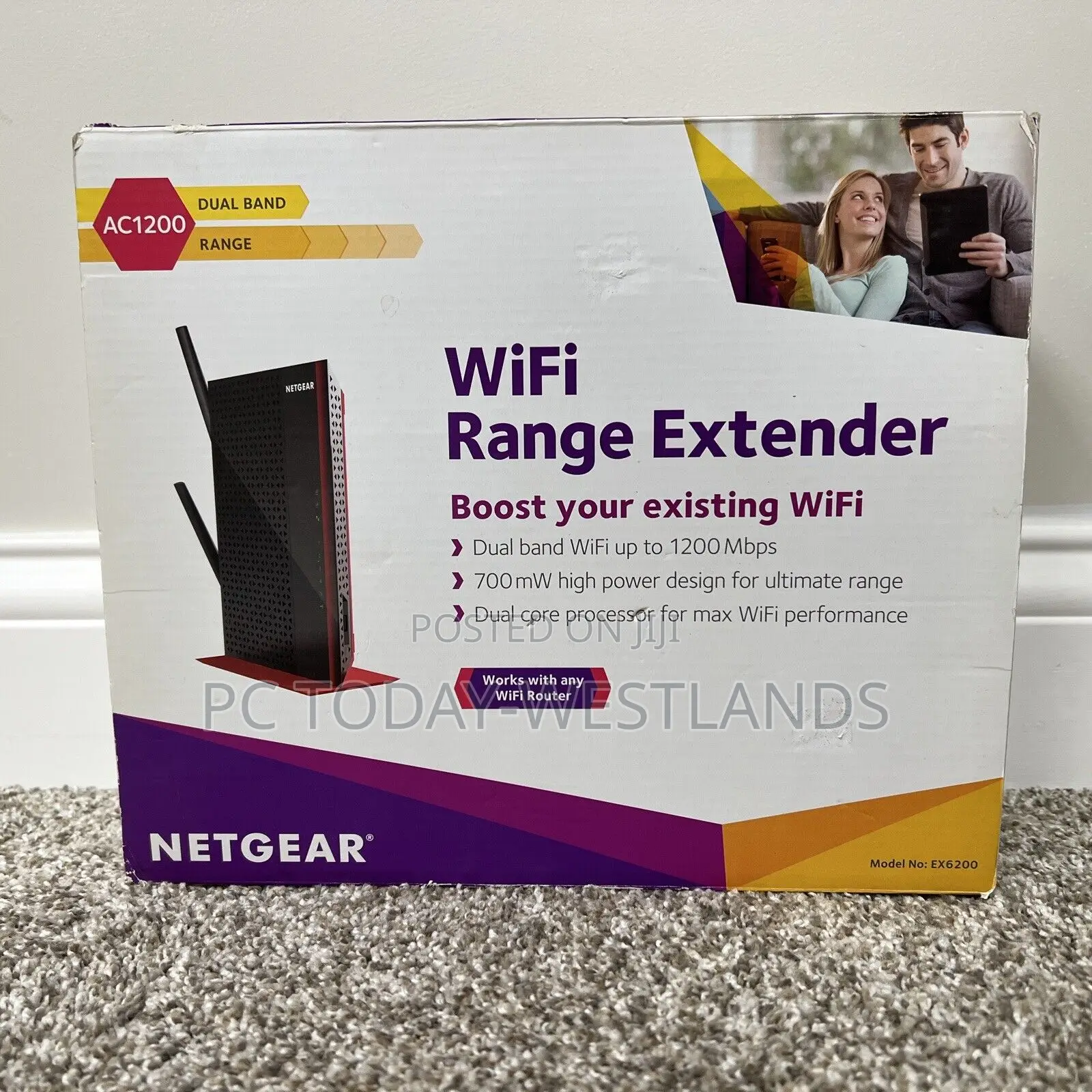 NETGEAR EX6200 Dual Band Wi-Fi Range Extender