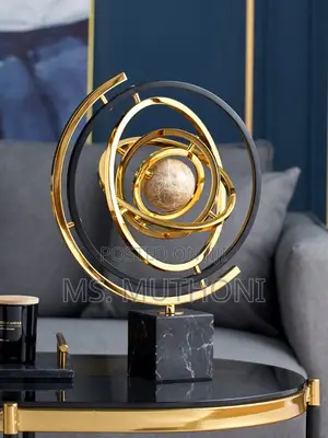 Statue Luxury Office Desktop Globe