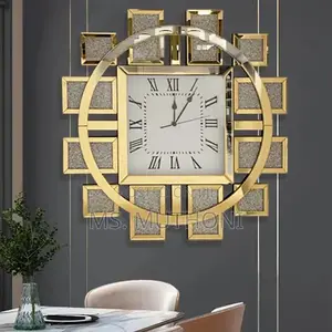 Classy Mirrored Wall Clock