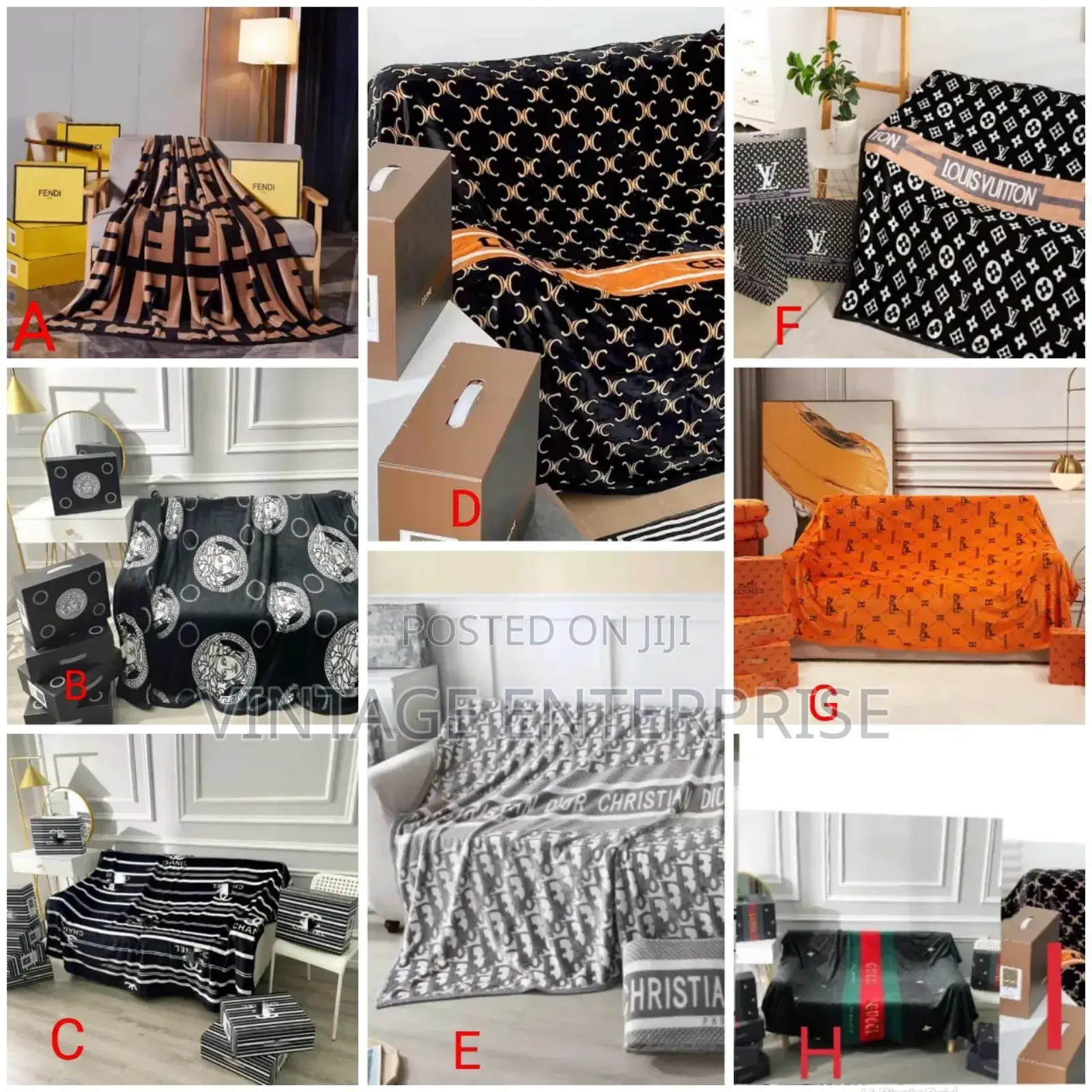 *Designer Fleece Blankets*