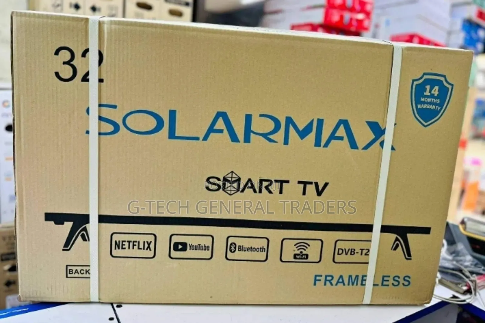 Solarmax 32inch Smart Android Frameless Led Tv