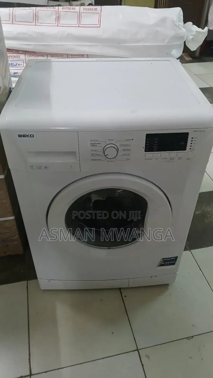 Beko Washing Machine WMB