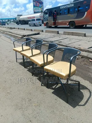 Powder Coated Lazer Cut Restaurant Chairs 