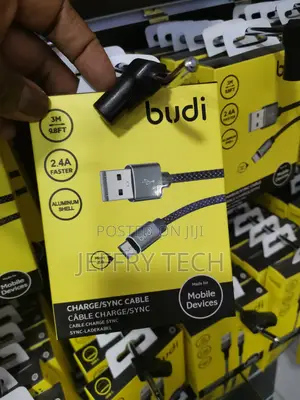 Budi Micro USB Charge / Sync Cable – 3M
