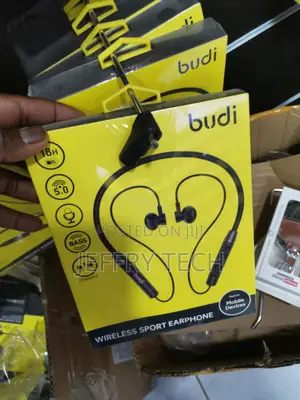 Budi Wireless Bluetooth Neck Band Headphone