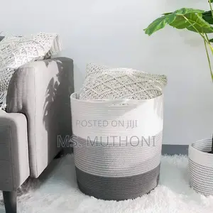50 Litre Heavy Woven Rope Multipurpose Laundry Basket