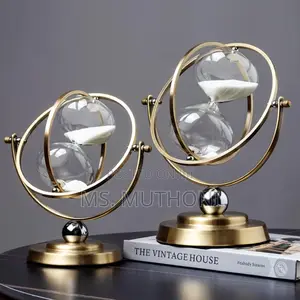 Creative Metal Hourglass Ornaments Decor