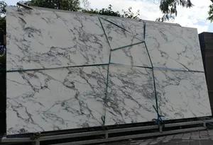 White Cloudy Veins Island Sintered Stone(3200 * 1600mm)