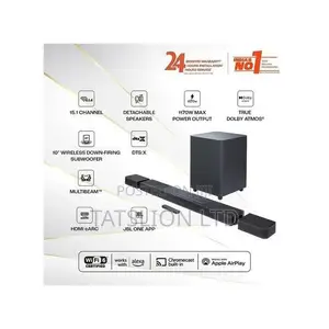 JBL Bar 1300 1170w 11.1.4-Channel Dolby Atmos With Detachabl