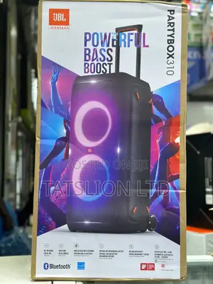 JBL Partybox 310 - Portable Party Speaker - Black