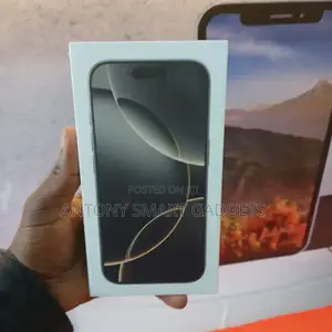 New Apple iPhone 16 Pro 256 GB Black
