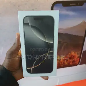 New Apple iPhone 16 Pro 256 GB Black