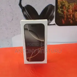 New Apple iPhone 16 Pro 256 GB Black