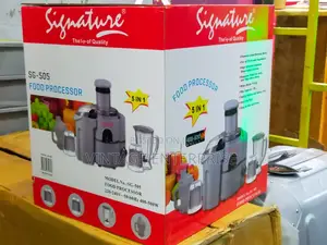 Signature 5in1 Food Processor /Blender/Juicer/Grinder
