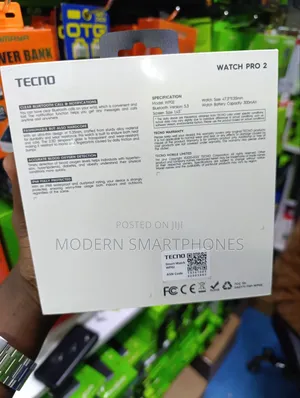 Tecno Watch Pro 2 Smart Watch Wireless Call Amoled Display