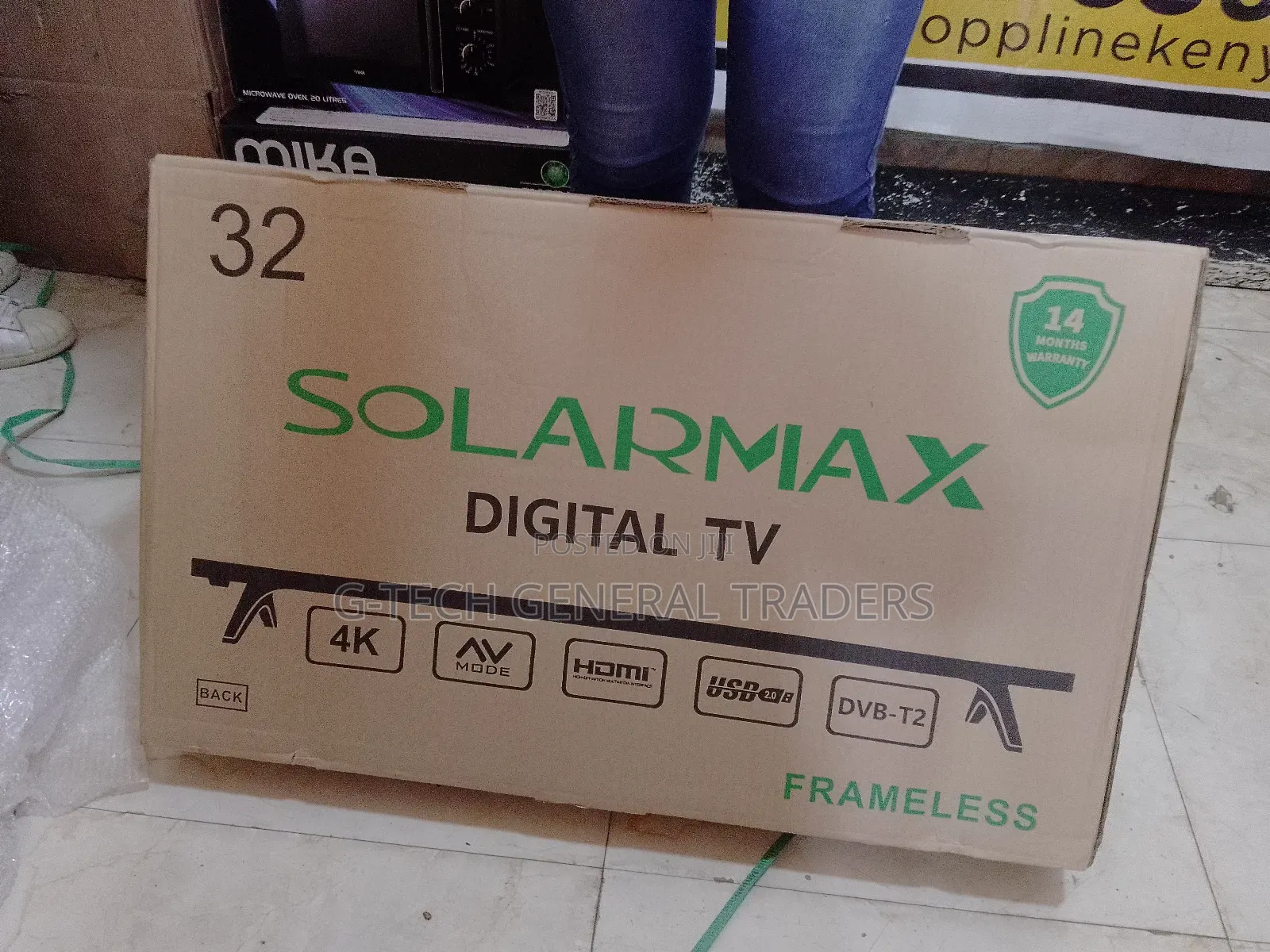 Solarmax 32inch Digital Led Tv, Inbuilt Decoder