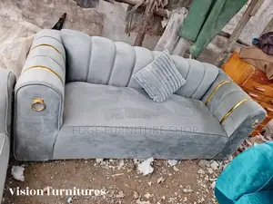 Grey Sfa at New Vision Furnitures