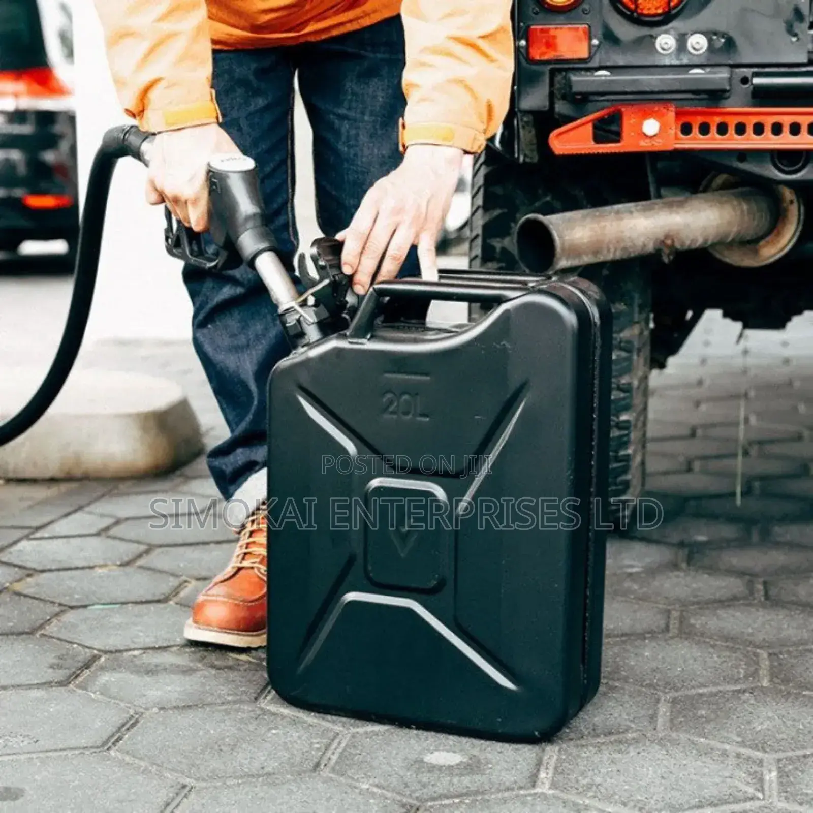 Steel Fuel Jerry Can