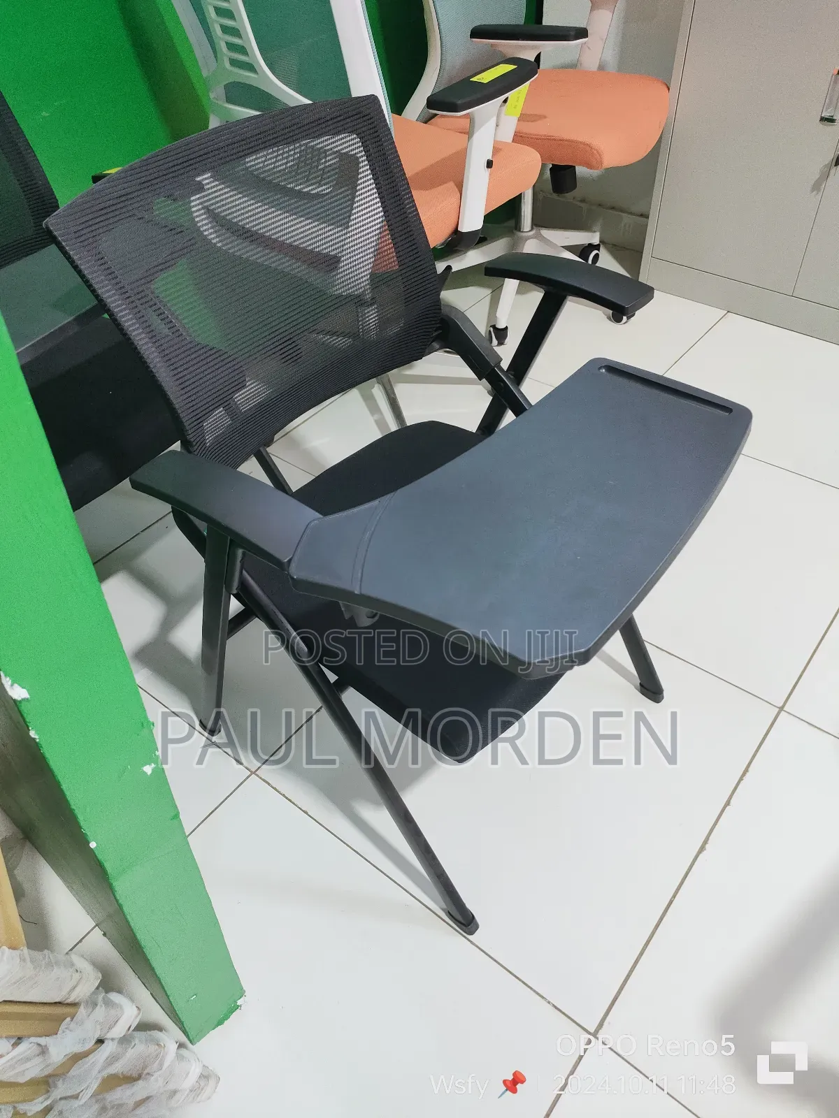 College Black Foldable Set