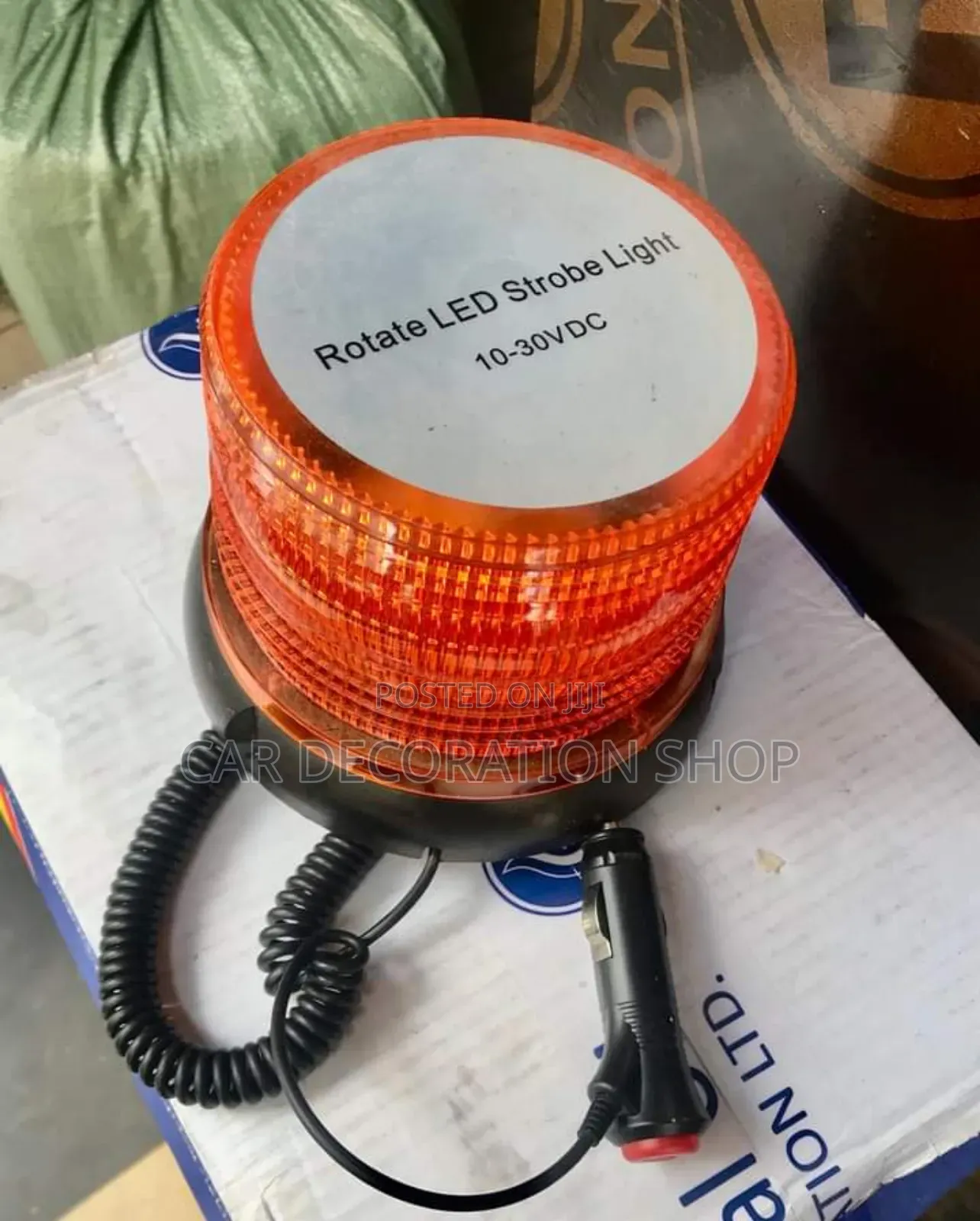 Amber 12v Beacon Light