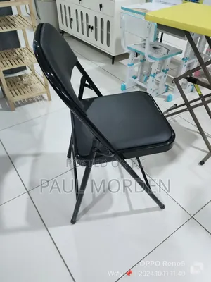 Black Foldable Chairs