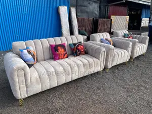 Cream Beautiful 5 Seater Sofa