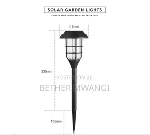 Solar Garden Lights in Kenya