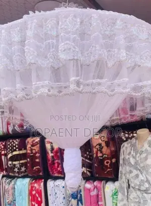 Free Size Round White Mosquito Net