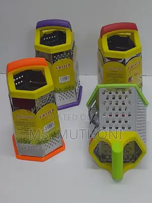 Stainless Steel 6_sided Manual Vegetable / Cheese Shredder