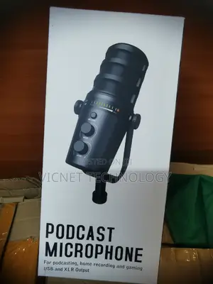 XLR PODCAST Microphone for Home Recording, Podcast Gaming