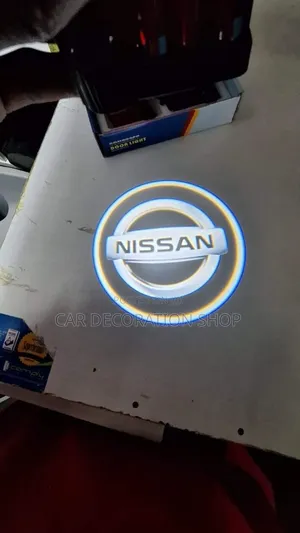 2pcs Nissan Door Open Logo Laser Lught