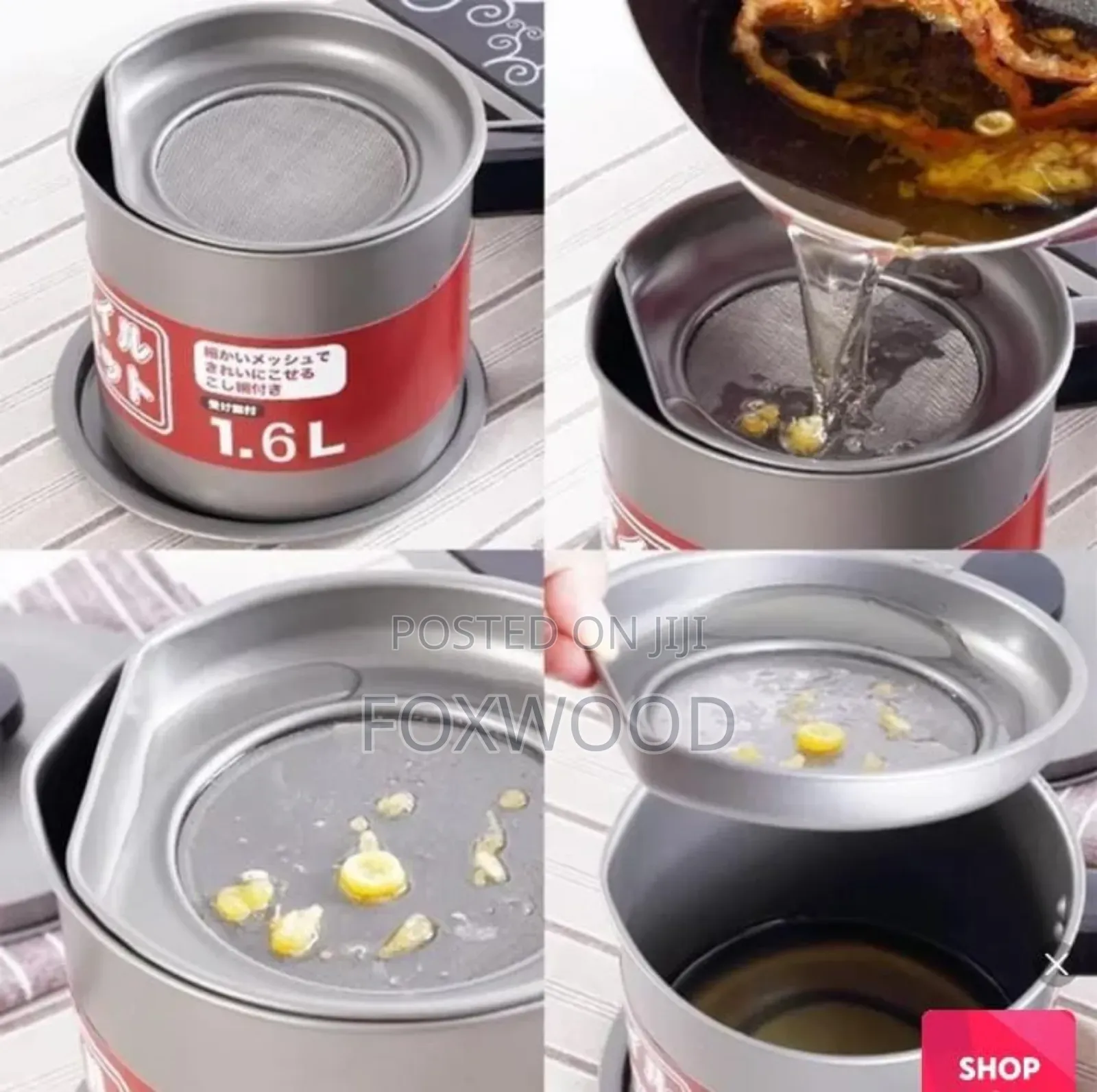 Oil Filter Pot Stainless Steel Available*