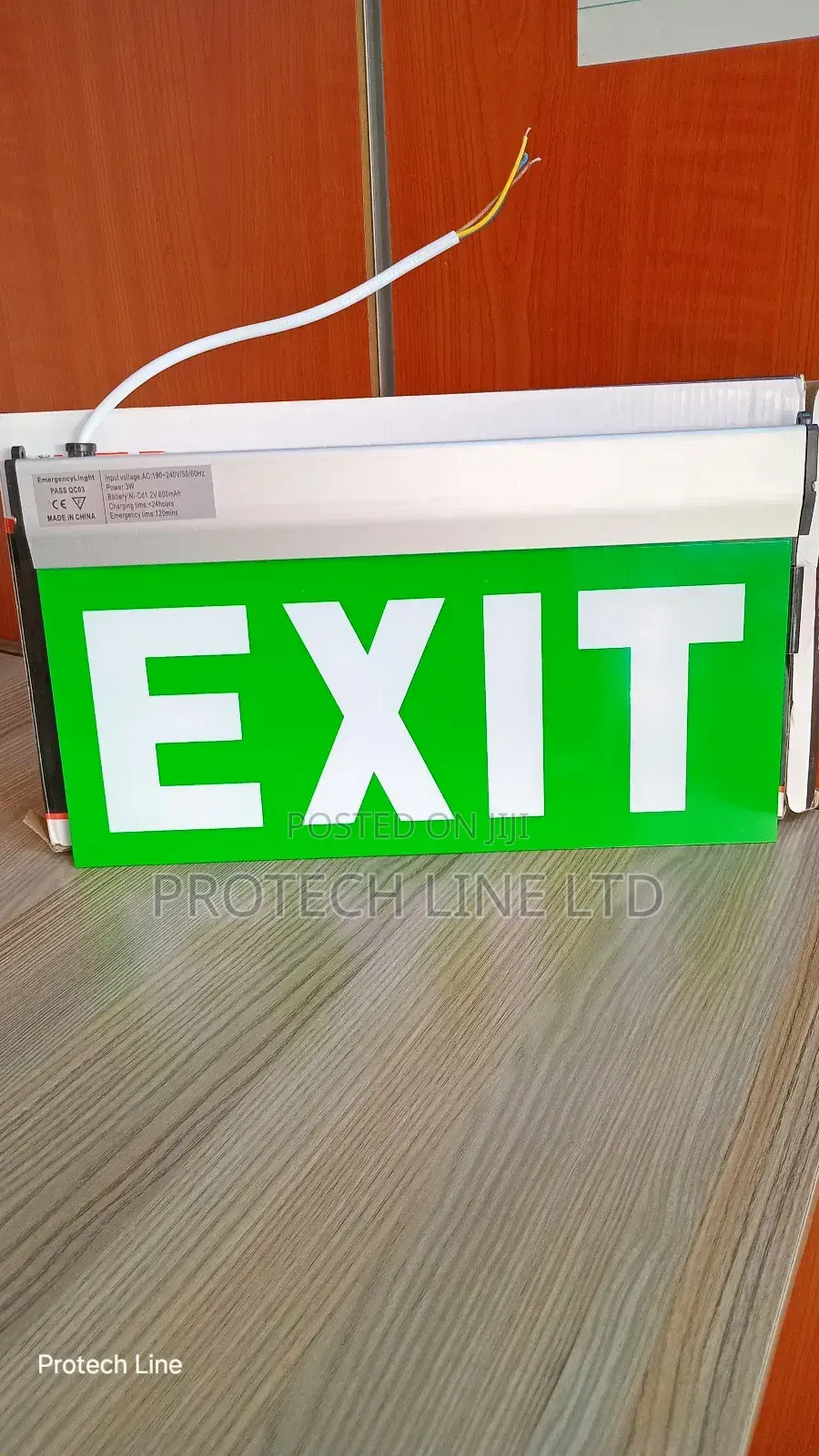LED Emergency Light Fire Exit Sign
