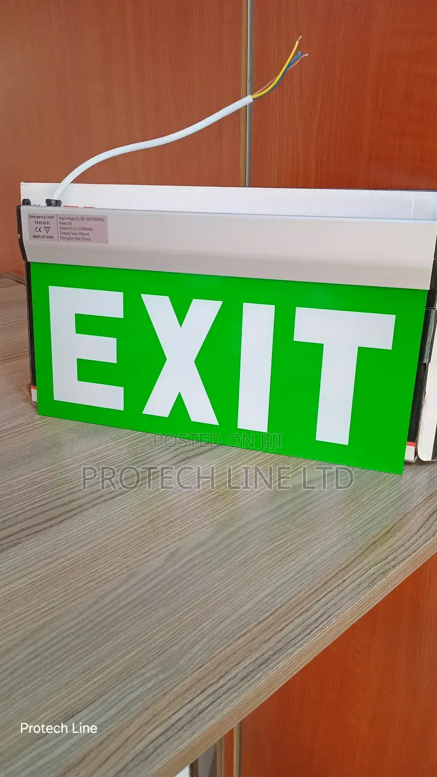 LED Emergency Light Fire Exit Sign