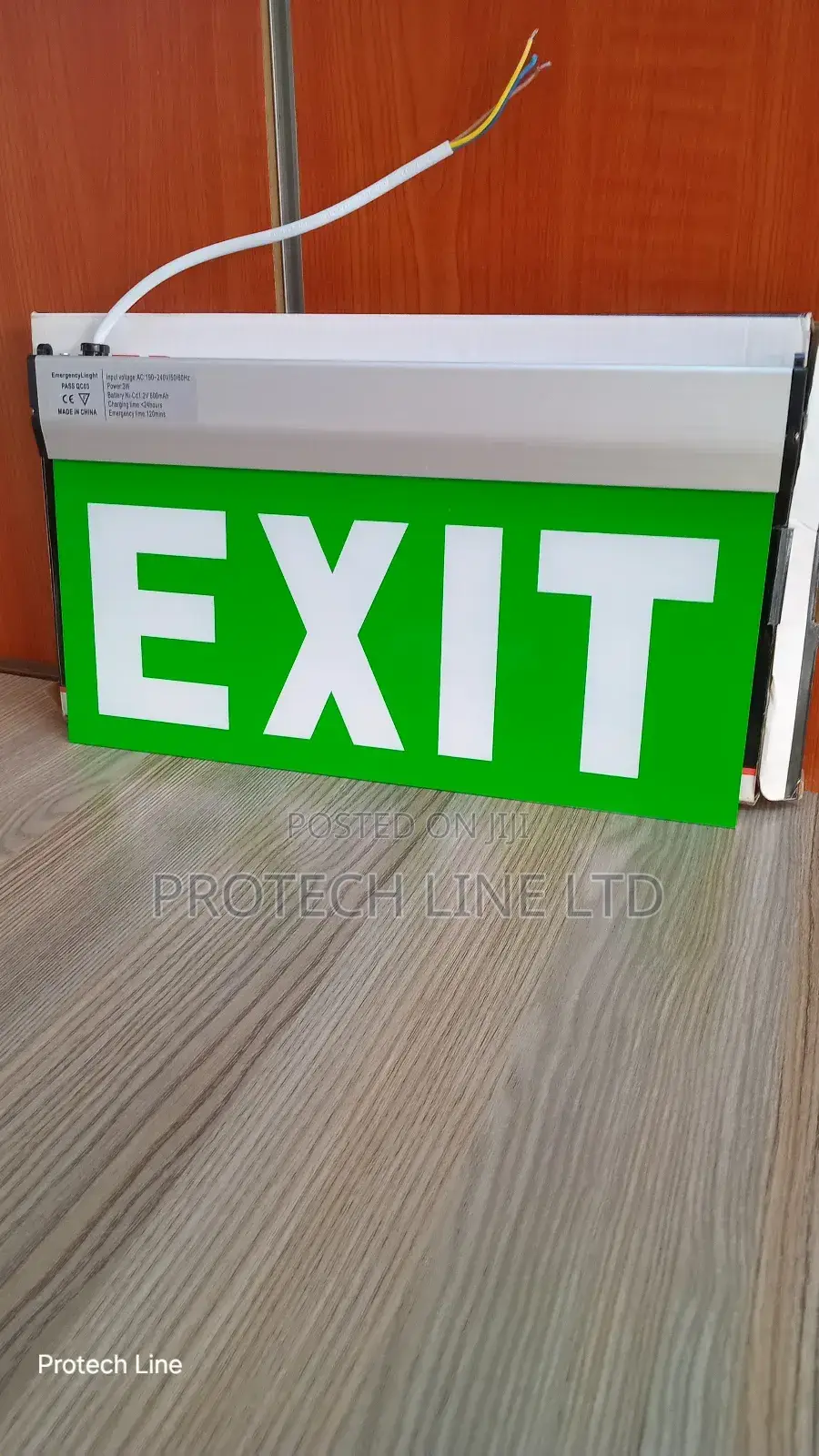 LED Emergency Light Fire Exit Sign