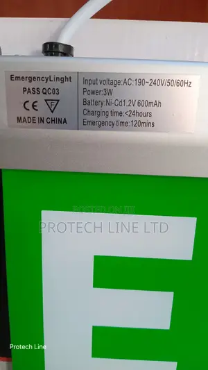 LED Emergency Light Fire Exit Sign